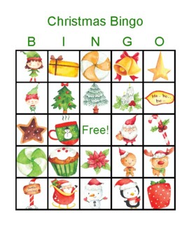 Christmas Bingo (Includes 35 different cards PLUS call cards!) by ...