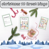 Christmas Bingo Printable  (10 different cards & calling c