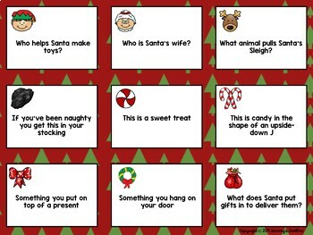 Christmas Bingo and Games Activity by Tammys Toolbox | TpT