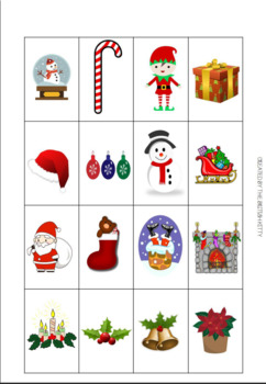 Christmas Bingo cards by The British Kitty | TPT