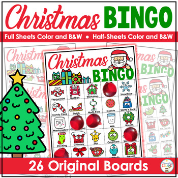 Christmas Bingo perfect for Christmas Parties | Christmas Activities