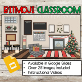 Christmas Bitmoji Classroom | Digital Classroom | Holidays