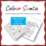 Colour Santa Christmas Board Game