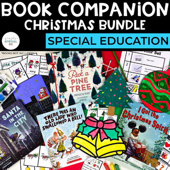 Preview of Christmas Book Companions Bundle | Special Education | Set 2
