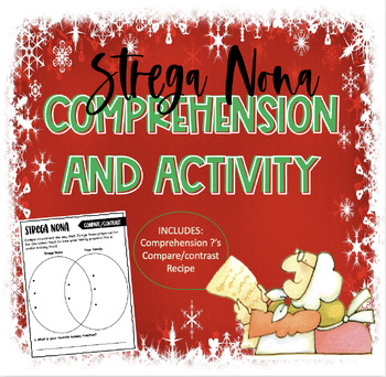Preview of Christmas Book Study - Merry Christmas Strega Nona