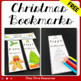 FREE Christmas Bookmarks
