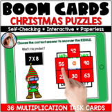 Christmas Multiplication Fact Fluency – Boom Cards