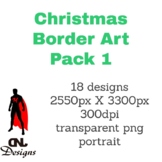 Christmas Border Art Pack 1