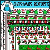 Christmas Borders Clip Art Set