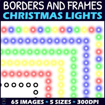Christmas Borders and Animated GIF Borders BUNDLE | TpT