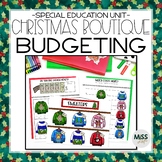 Christmas Boutique Budgeting Unit for Special Education