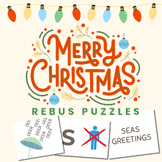 Christmas Brainteasers Rebus Puzzle - Warmups Grit and Gro