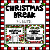 Christmas Break Packet - 3-5 BUNDLE