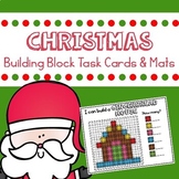 Christmas Building Block Mats and Task Cards