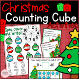 Christmas Building Cubes Math Activities for Kindergarten