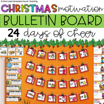 Preview of Christmas Bulletin Board Countdown to Christmas - Advent Calendar