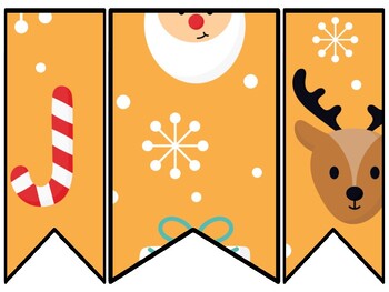 Preview of Christmas Bulletin Board Decor Kit, Christmas Letters, Christmas Borders