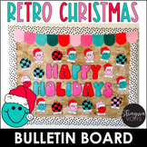 Christmas Bulletin Board - Happy Holidays - Christmas Door Decor