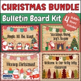 Christmas Bulletin Board Kit Bundle-Penguin Christmas Tree