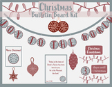 Christmas Bulletin Board Kit | Earth Tone | BOHO Holiday |