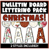 Christmas Bulletin Board Letters Pack -  Winter Holidays