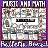 Christmas Bulletin Board Math and Music