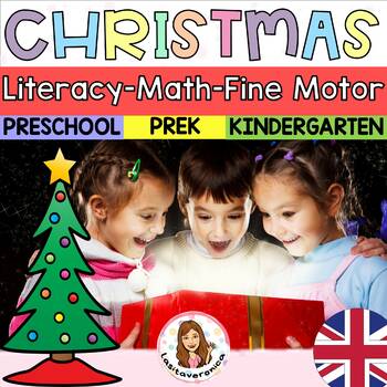 Preview of Christmas Bundle / Math, Literacy and Fine Motor. December. Morning tubs / bins