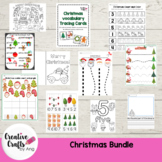 Christmas Bundle - Preschool | PreK | Kindergarten | 1st