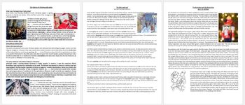 Preview of Christmas Bundle Special - Reading Comprehension & Vocabulary Worksheets