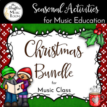 Preview of Christmas Bundle for Music Class