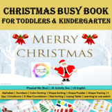 Christmas Busy Book for Toddlers and Preschoolers