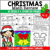 Christmas Busy Work | First Grade Christmas Stations | Mat