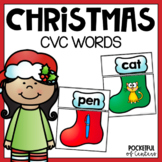Christmas CVC Words Puzzles
