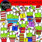 Christmas Cactus Clipart {Christmas Clipart}
