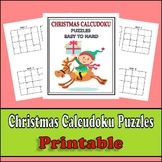 Christmas Calcudoku Puzzles Printable - Calcudoku Easy Dai