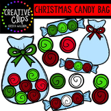 Christmas Clipart Candy Bags {Creative Clips Clipart}