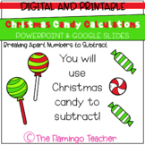 Christmas Candy Calculations (First Grade Go Math 4.5)