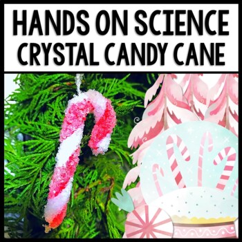 Preview of Christmas Candy Cane Ornament - Procedural Write - Special Education