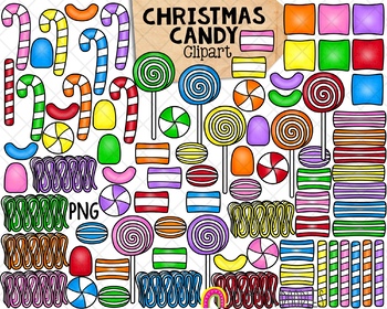 Christmas Candy Clipart (1835406)