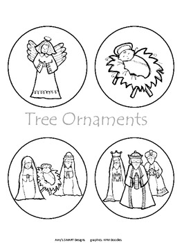 Christmas Cards and Gift Tags for Christian Classroom by Amy's Smart ...