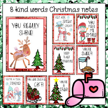 Christmas Cards and Kind Christmas Notes - (20 different Christmas ...