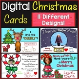 Christmas Cards for Parents with Student Photos Holiday Di