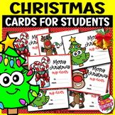 Christmas Cards from Teachers to Students |  Holiday Gift Cards