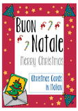 Christmas Cards in Italian (Buon Natale - Merry Christmas)