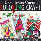 Christmas Cards to Color | Christmas Card Craft | Holiday 