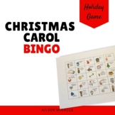 Christmas Carol Bingo - Christmas Music Activity