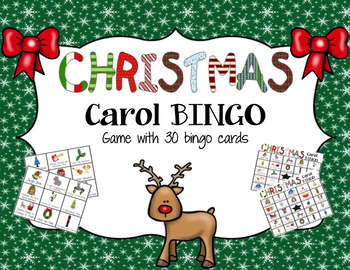 Preview of Christmas Carol Bingo