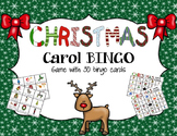 Christmas Carol Bingo