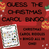 Christmas Carol Bingo Game for Class Party: Guess the Chri