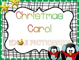 Winter Activity~ Christmas Carol Emoji Pictionary